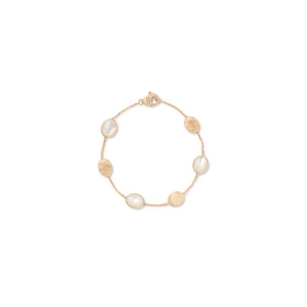 Siviglia Yellow Gold and Mother-of-Pearl Bracelet